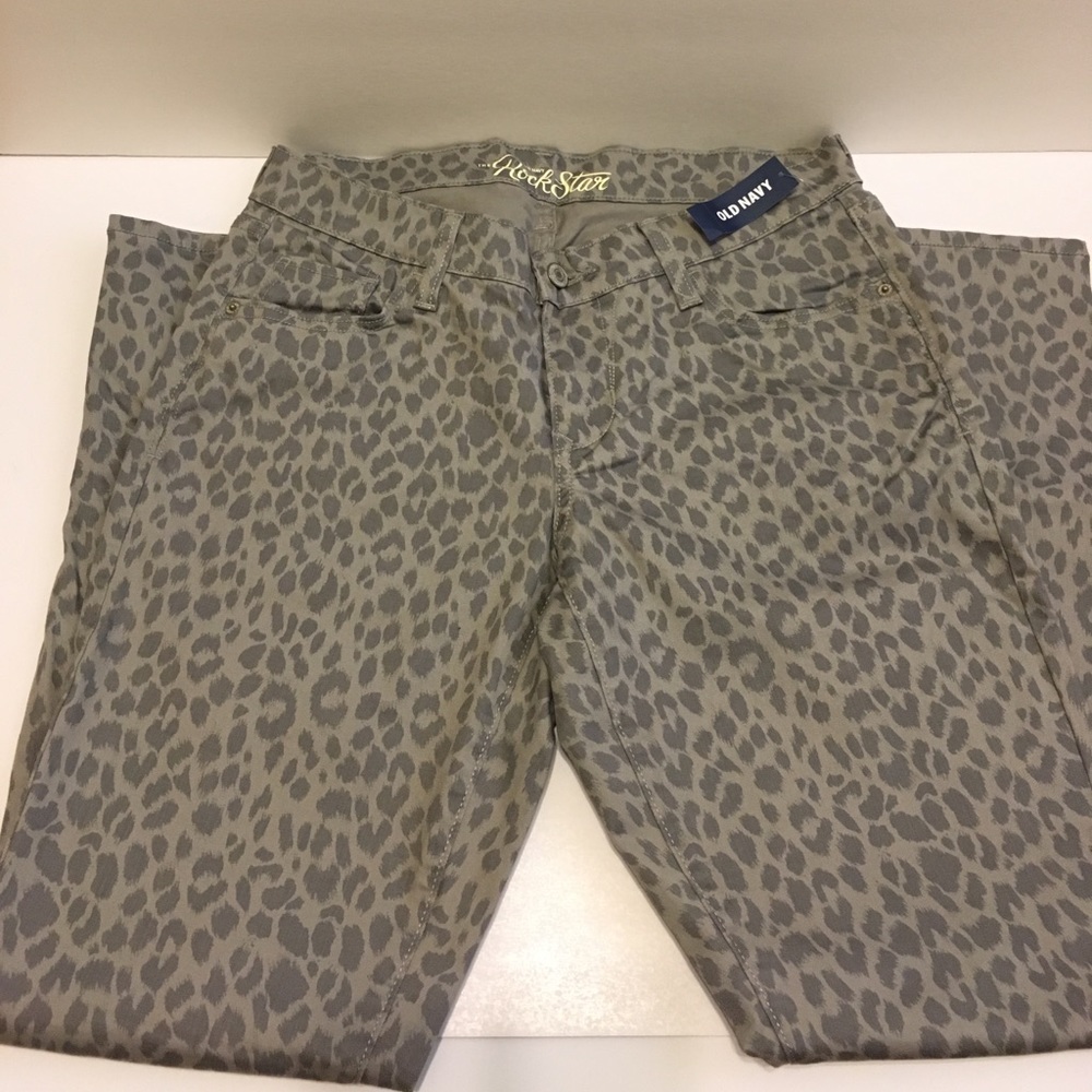 Old Navy Animal Print Rockstar Pant