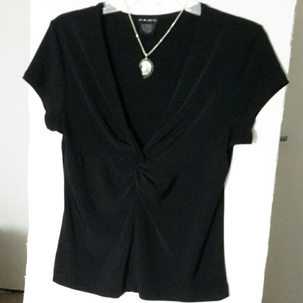 Black elegant top, M