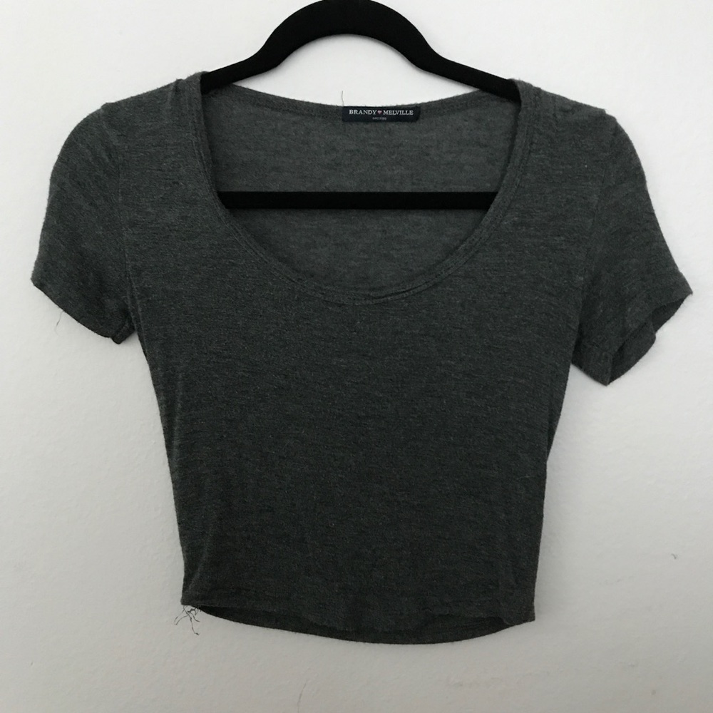Brandy Melville soft crop top