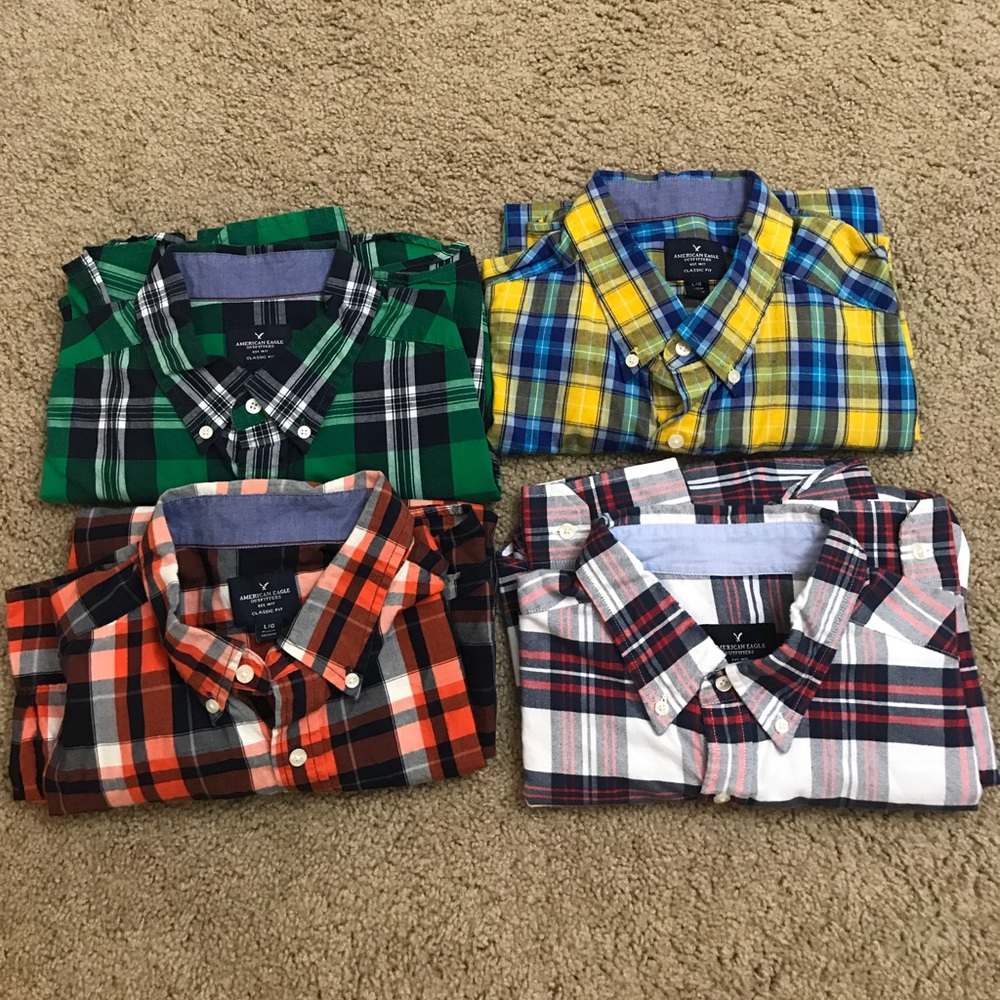 American Eagle button down bundle