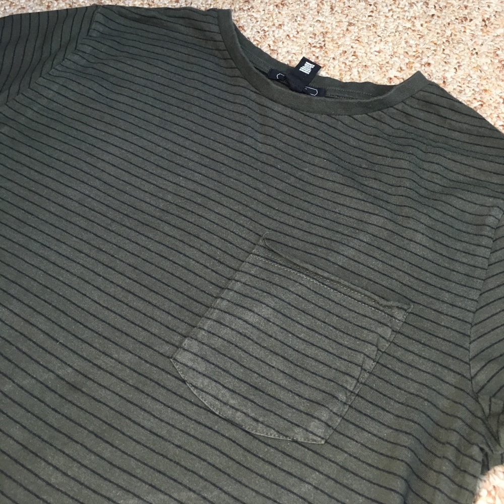 Forever 21 green long tee