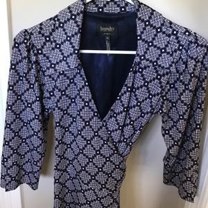 Laundry by Shelli Segal wrap dress size XS