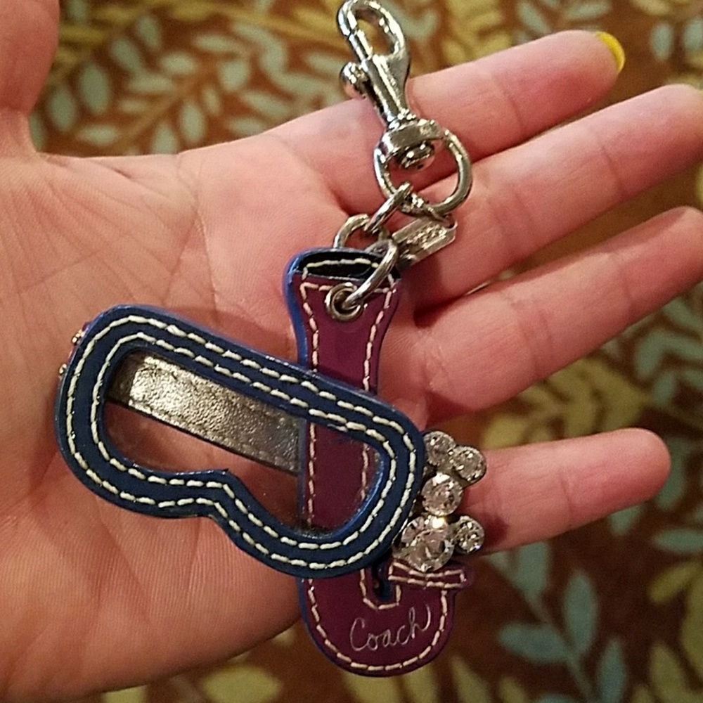 Coach Snorkel Keychain