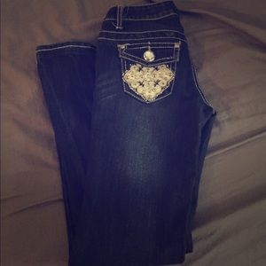 Size 1 Jeans with Jewels