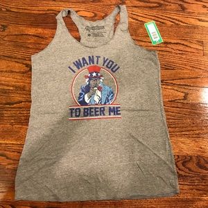 USA beer tank top