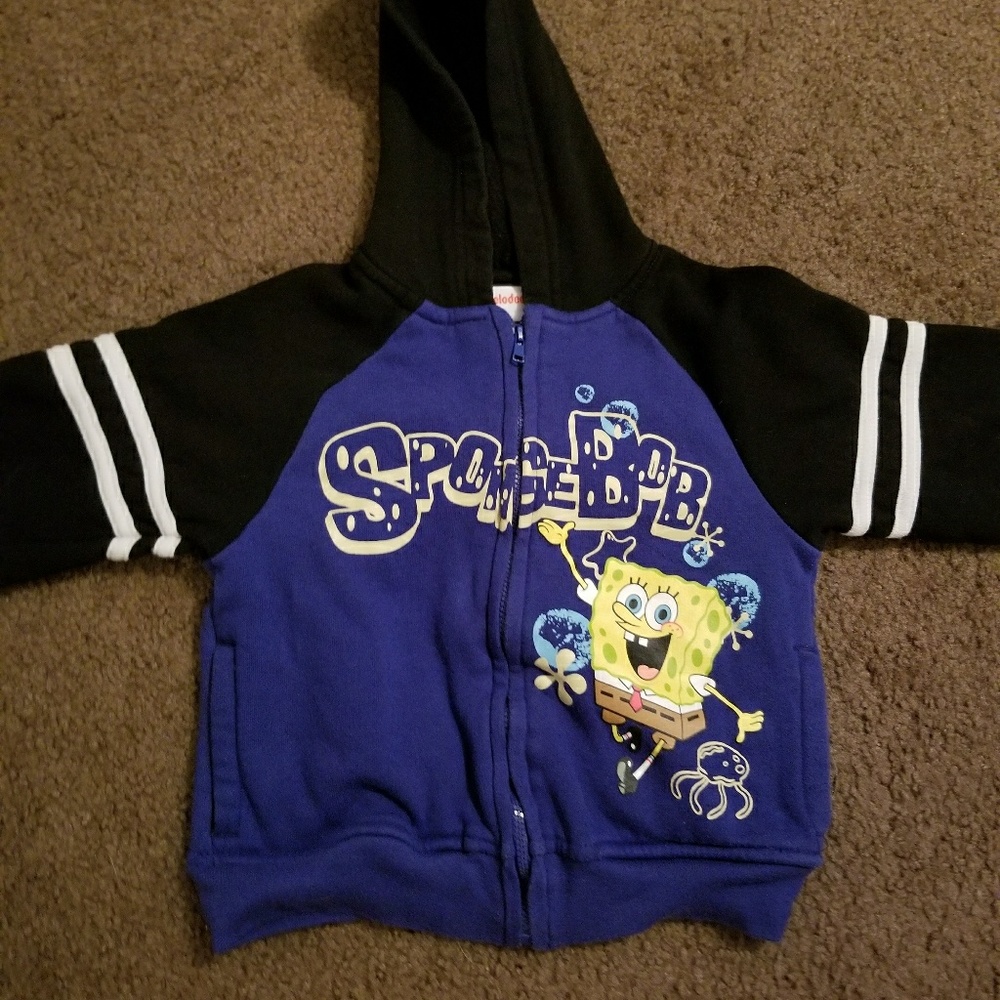 Toddler boys 3t spongebob hoodie