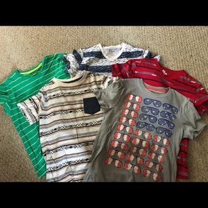 🚫🚫SOLD 🚫🚫Lot of 5 boys shirts