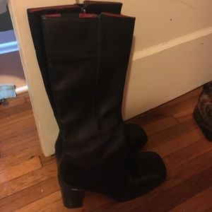 Tommy Hilfiger black boots