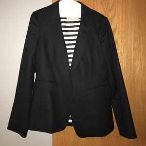 Banana Republic Cotton Stretch Blazer