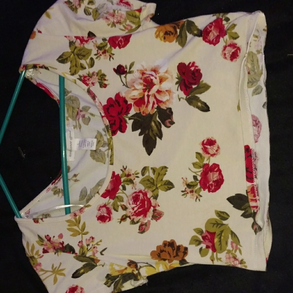 Floral Crop top