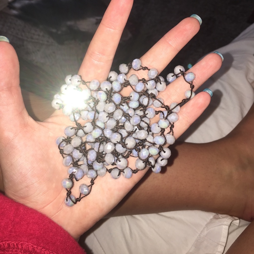 Beaded Wrap Necklace