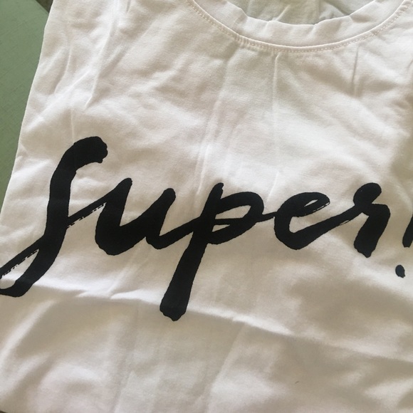 💋LAST ONE!! Sexy and cute "Super" Graphic Tee💋 - Picture 5 of 5