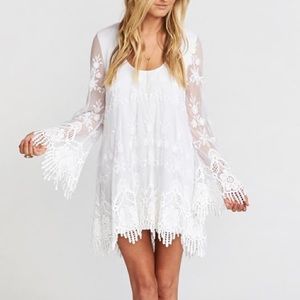 Show Me Your MuMu Fannie Flow Dress Fields of Lace