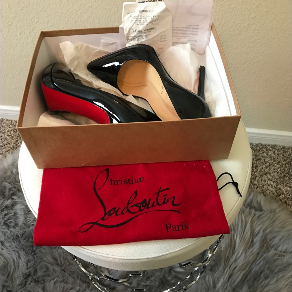 Christian Louboutin Pigalle Plato 120 Patent Calf
