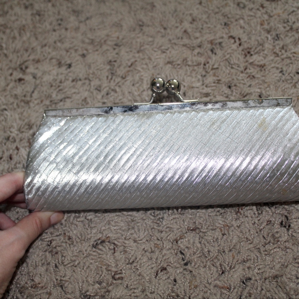 Silver Clutch