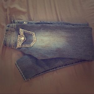 Size 0 Jeans with Jewels