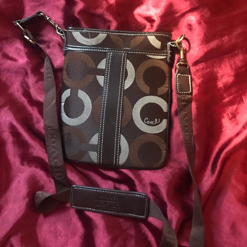 Coach mini satchel bag