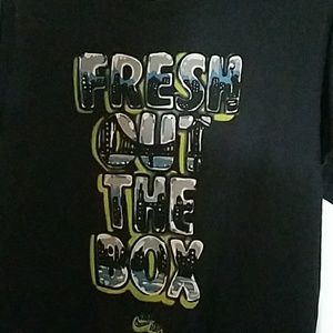 Vintage Nike Air "Fresh out the Box". Graffiti Print