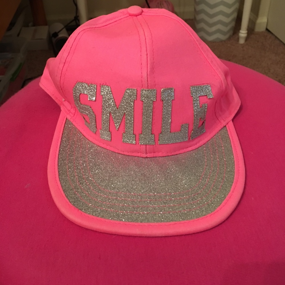 Cute sparkly Justice beach/pool hat