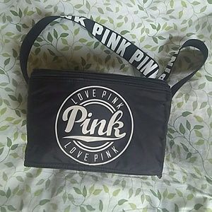 👜Victoria Secret, Love Pink.. Black carry Bag