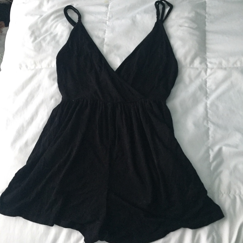 🛑TRADED🛑✨BLACK ROMPER✨