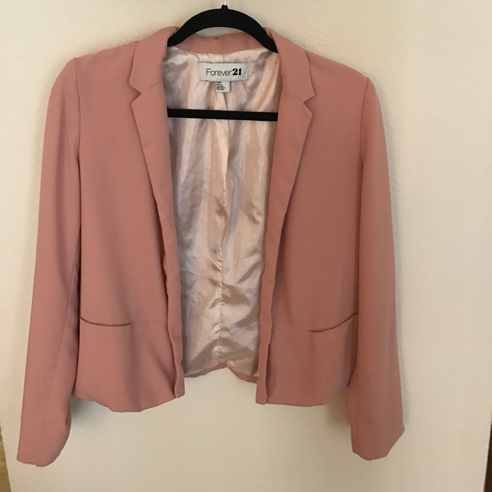 Like New Forever 21 Pink Blazer