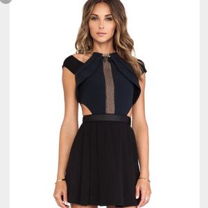 NWT Self Portrait Chained-Up Dress in size US 4