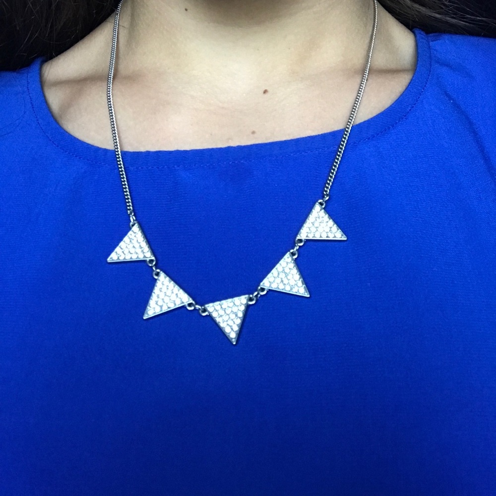 Triangle Statement Necklace