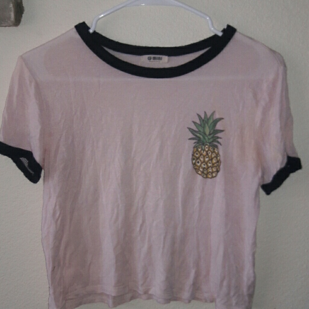 Juicy piña crop top
