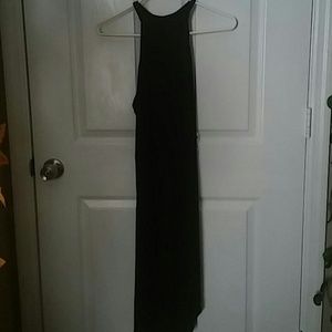 High Low Black Dress