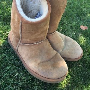 Classic short chestnut women's UGGs