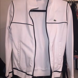 Lacoste white jacket