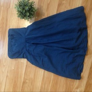 Beautiful J.crew silk and cotton dress