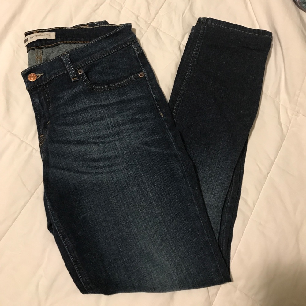 Levi's straight leg jeans