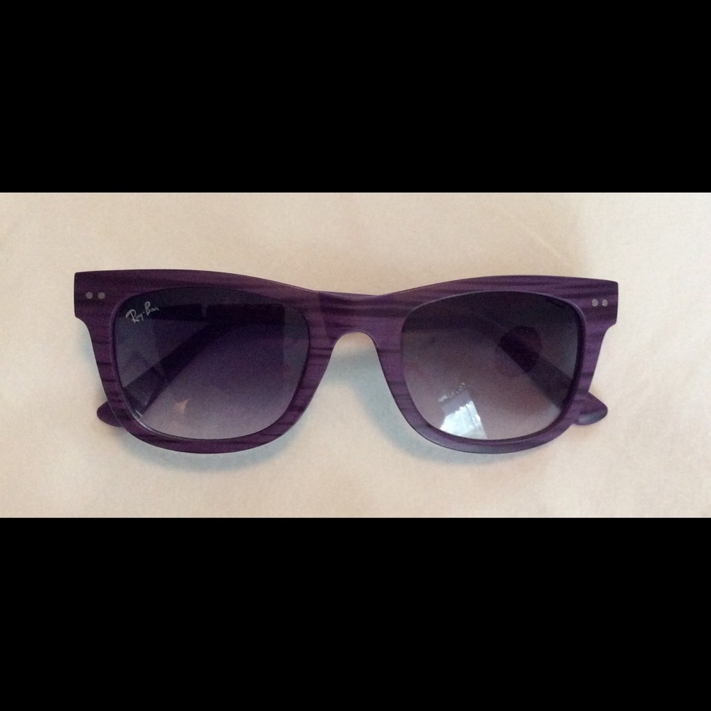 Lavender Ray Bans. Like new!!!!