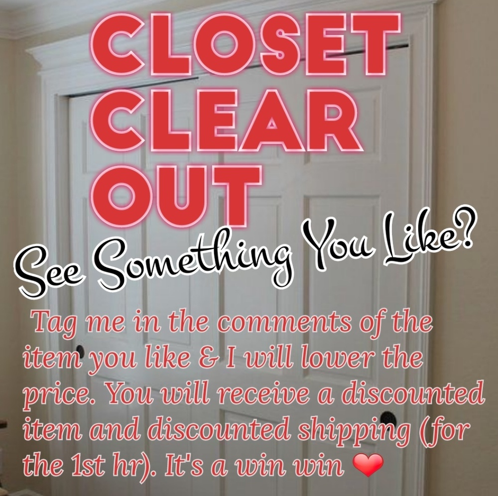 Closet Clear Out