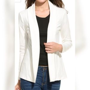 Women Open Front Draped Long Sleeve Knit Cardigan