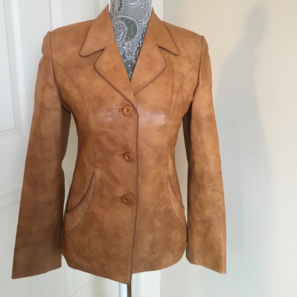 Leather jacket