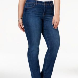 Style & Co straight leg Denim jeans, sz 24w