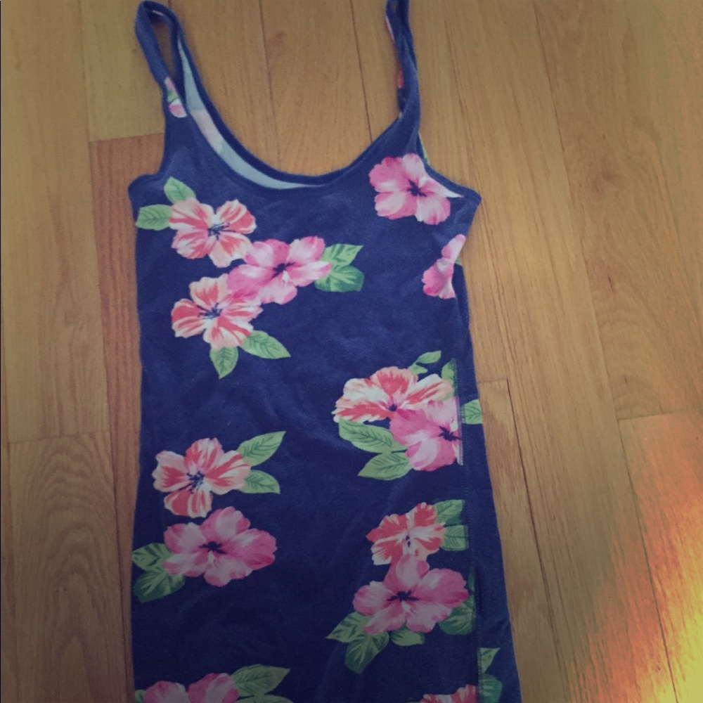 Floral Hollister Tank Top