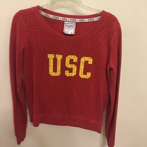 Victoria's Secret PINK USC sweater  SZ small