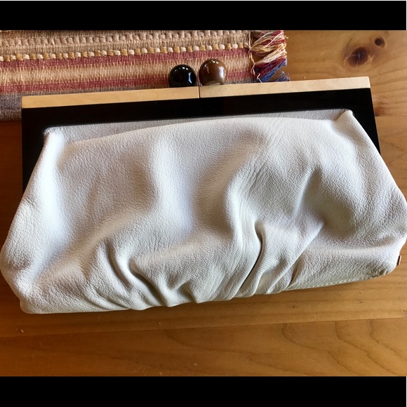 Kate Spade Bixby Frame Leather Clutch - Picture 7 of 8