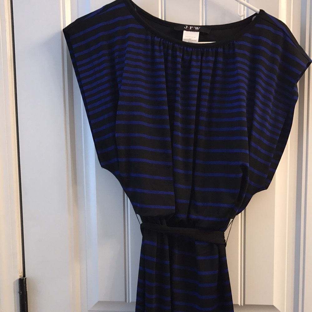 Boutique dress blue and black