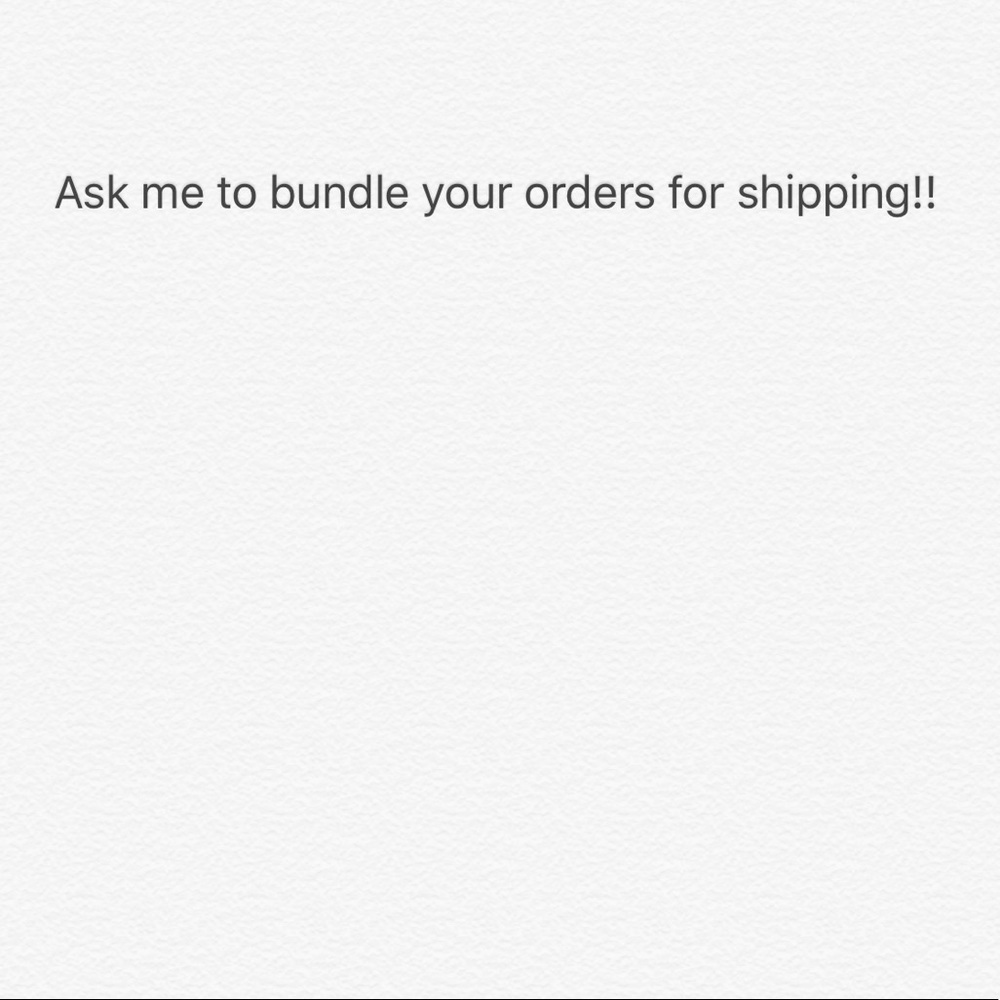 Bundle orders for shipping