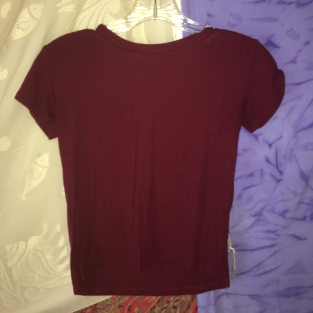 high neck tshirt