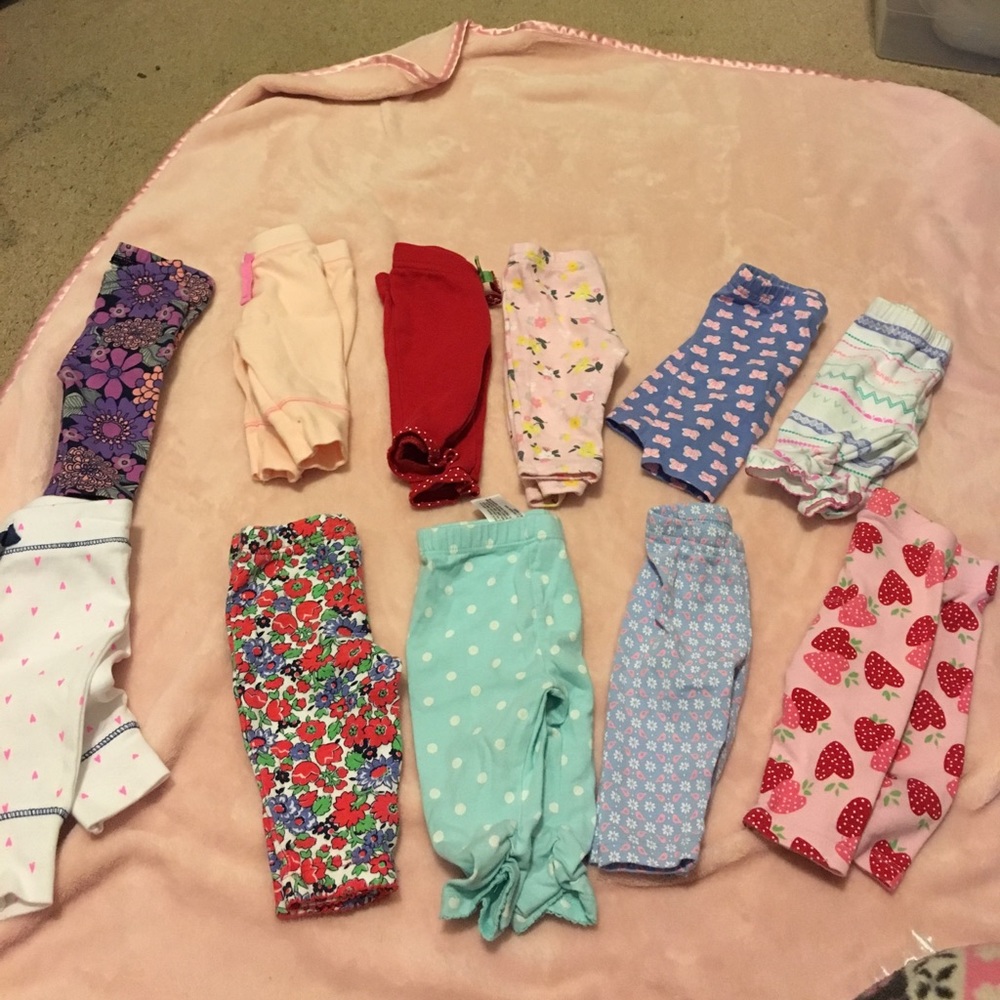 Babygirl pants newborn bundle