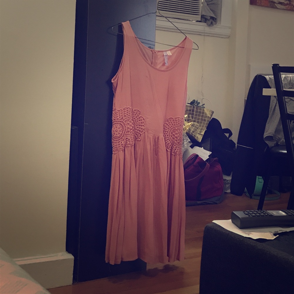 Rose colored dress from Francesca's