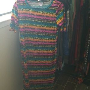 Brightly colored small lularoe Julia!