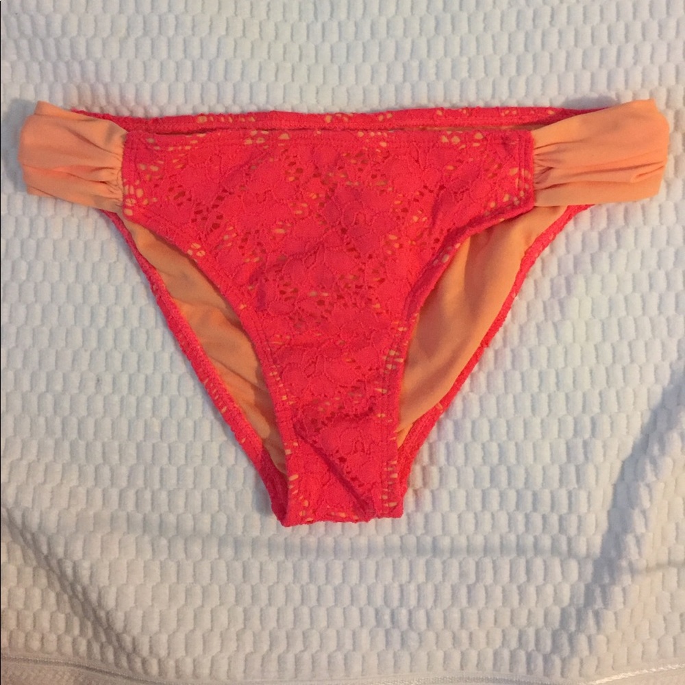 Pink and Orange Swimsuit Bottom