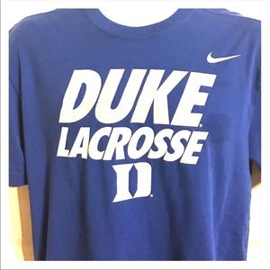 Duke Nike Lacrosse Shirt